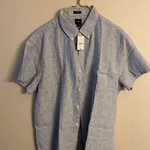 NWT J. Crew Cotton-Linen shirt
